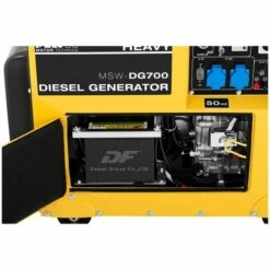 MSW Notstromaggregat Diesel Dieselgenerator Stromerzeuger Dieselaggregat 4400W 14,5L - Grau -Deutschland Stromerzeuger & Zubehör Verkaufs-Shop 25803498 3