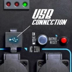 BOUDECH - Elektron 2200 - 2KW/4HP Digitaler Wechselrichter Generator Mit 4-Takt OHV-Motor, Energiesparender 2200W Generatorensatz -Deutschland Stromerzeuger & Zubehör Verkaufs-Shop 26587585 4