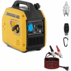 MSW Stromgenerator Inverter Stromerzeuger 230 V AC 12 V DC 2100 W Starter Elektrisch