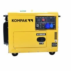 Kompak Stromerzeuger 5500W Diesel 230V Schallgedämmt NT-6100SE - Gelb