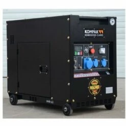 KOMPAK Dieselgenerator 6300W Einphasig 30 Liter KD8000SE CAMO - Camouflage