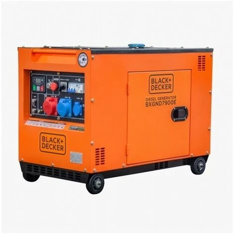 BLACK + DECKER BLACK+DECKER Stromerzeuger 7.9KvA Diesel 230V/400V Schallgedämmt BXGND7900E 5 BLACK + DECKER BLACK+DECKER Stromerzeuger 7.9KvA Diesel 230V/400V Schallgedämmt BXGND7900E – Bild 4