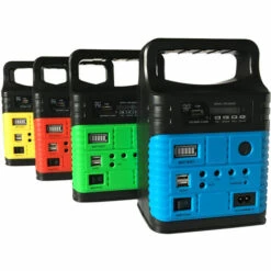 HAPPYSHOPPING Tragbarer Solargenerator Outdoor-Camping-Beleuchtungssystem BT MP3 Radio Polykristallines Solarpanel Mit 3 LED-Leuchten,Gelb - Gelb -Deutschland Stromerzeuger & Zubehör Verkaufs-Shop 53630752 2