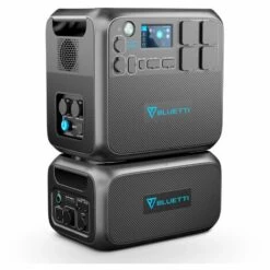 PowerOak BLUETTI AC200MAX Und B230 Tragbarer Generator Mit Powerbank, Solargenerator Mit LiFePO4-Akku, Insgesamt 4096 Wh, Für Camping, Notfall, Wohnwagen Powerstation 1000W