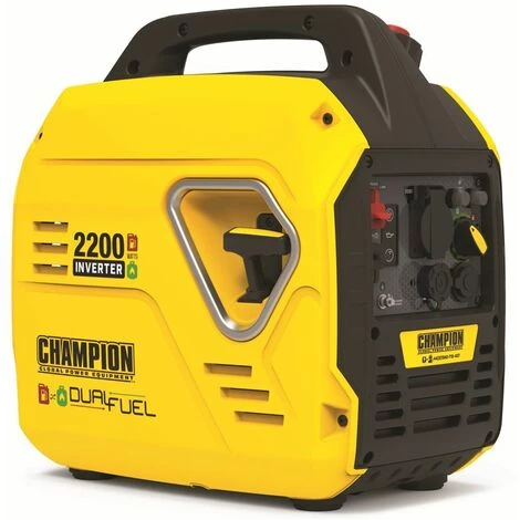 Champion 92001i-DF-EU 2200 Watt Dual-Fuel Inverter Benzin Gas Generator Notstromaggregat Stromerzeuger 230V EU 3 Champion 92001i-DF-EU 2200 Watt Dual-Fuel Inverter Benzin Gas Generator Notstromaggregat Stromerzeuger 230V EU