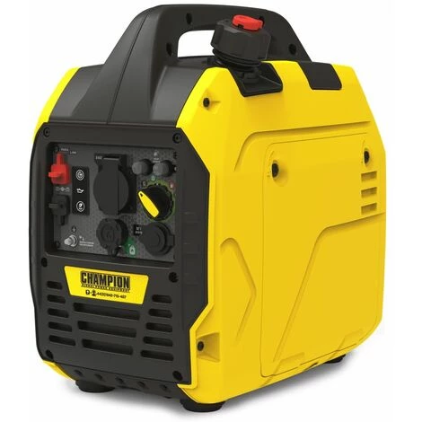 Champion 92001i-DF-EU 2200 Watt Dual-Fuel Inverter Benzin Gas Generator Notstromaggregat Stromerzeuger 230V EU 5 Champion 92001i-DF-EU 2200 Watt Dual-Fuel Inverter Benzin Gas Generator Notstromaggregat Stromerzeuger 230V EU – Bild 3