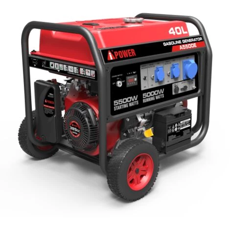 AI POWER IPower Stromerzeuger Benzin Elektrostart 5500W A5500E 6 AI POWER IPower Stromerzeuger Benzin Elektrostart 5500W A5500E – Bild 4