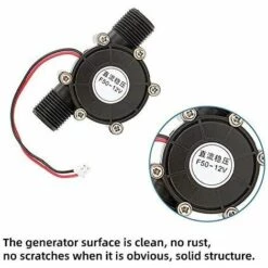 BARES DC Micro Hydro Turbine Water Generator 12V DC 10W -Deutschland Stromerzeuger & Zubehör Verkaufs-Shop 59041872 4