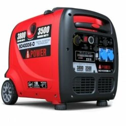 AI POWER A-iPower Geräuscharmer Inverter-Generator 3800W SC4000iE-O - Rot