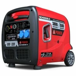 AI POWER A-iPower Geräuscharmer Inverter-Generator 3800W SC4000iE-O - Rot -Deutschland Stromerzeuger & Zubehör Verkaufs-Shop 61063327 5