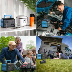 GREADEN Tragbares Stromerzeuger 519.48Wh/650W Solargenerator Tragbares Batterie Kraftwerk Campinggenerator Tragbar Häfen Von Aufladen AC/DC/USB QC 3.0/PD 100W -Deutschland Stromerzeuger & Zubehör Verkaufs-Shop 65509005 5