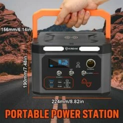 INSMA Tragbare Powerstation 320WH/300W Solar Generatoren Ladegerät Für Camping -Deutschland Stromerzeuger & Zubehör Verkaufs-Shop 65645068 5