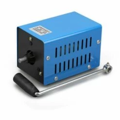 DECKON Notfall-Handkurbel-Dynamo Für Hochleistungs-Ladegerät, Tragbares USB-Ladegerät, Outdoor-Camping-Überlebens-Dynamo, Modell: Blau