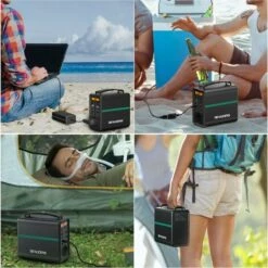 BEAUDENS Tragbare Stromzeuger 166Wh Stromgenerator Solar Generator SWAREY Tragbarer Powerstation Batterie Backup Für Outdoor,Camping,Ferien -Deutschland Stromerzeuger & Zubehör Verkaufs-Shop 67417479 4