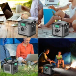 Tragbare Stromzeuger 518Wh Stromgenerator Solar Generator SWAREY Tragbarer Powerstation Batterie Backup Für Outdoor,Camping,Ferien -Deutschland Stromerzeuger & Zubehör Verkaufs-Shop 67417482 4