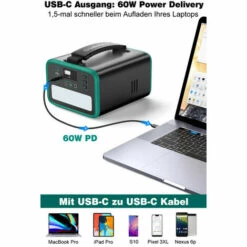 Tragbare Stromzeuger 240Wh Stromgenerator Solar Generator SWAREY Tragbarer Powerstation Batterie Backup Für Outdoor,Camping,Ferien -Deutschland Stromerzeuger & Zubehör Verkaufs-Shop 67417491 3