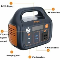 JOORRT Portable Power Station 500W DC/AC 110V Or 220V Outdoor Portable Generator Solar Generator (Optional With Solar Panel) Mobile Power Supply 500W -Deutschland Stromerzeuger & Zubehör Verkaufs-Shop 67932649 5