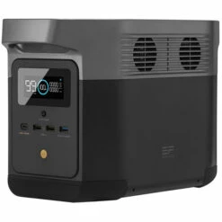 EF ECOFLOW EcoFlow DELTA Mini Stromgenerator, Tragbar, 882 Wh, Versorgt Bis Zu 9 Geräte, 1400-W-AC-Ausgangsleistung, Schnellladung, Solar-Generator, Für Outdoor, Camping, Reisen