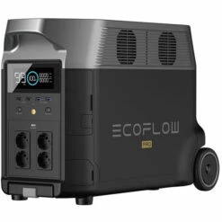 EF ECOFLOW DELTA PRO Tragbarer Stromgenerator, Erweiterbarer Akku, Für Den Haushalt, 3,6 KWh–25 KWh, Große AC-Ausgangsleistung Von 3600 W, Ersatz, Für Wohnungen, Reisen
