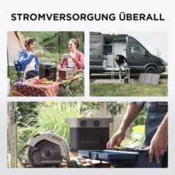 EF ECOFLOW ECOFLOW Tragbare Powerstation (EFDELTA) UPS 1260Wh, Mobiler Stromspeicher & Solar Generator Mit 4 X 1800W (3300W Surge) AC-Steckdosen Für Campingreisen, Garten, Balkon, Heimwerken Und Notstromaggregat -Deutschland Stromerzeuger & Zubehör Verkaufs-Shop 68089019 5