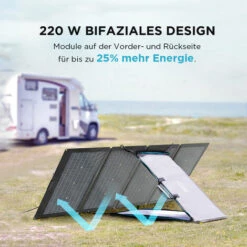 EF ECOFLOW Ecoflow DELTA Max (2000) Solargenerator 2016 Wh Mit 220 W Solarmodul, 4 X 2400 W AC-Ausgänge (4600 W Spitze), Tragbare Powerstation Für Stromausfall, Camping, Wohnwagen Und Notfälle -Deutschland Stromerzeuger & Zubehör Verkaufs-Shop 68089027 3