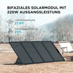 EF ECOFLOW ECOFLOW DELTA Mini-Solargenerator 882Wh Mit 220W-Solarpanel, 2 X 1400W AC-Ausgang (2100W Spitze), Tragbares Kraftwerk Für Outdoor-Camping, Wohnmobil, Hochleistungsgeräte -Deutschland Stromerzeuger & Zubehör Verkaufs-Shop 68089035 4