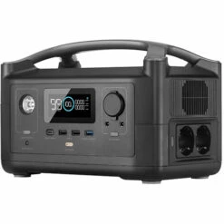 EF ECOFLOW ECOFLOW Tragbarer Elektrischer River, Lithium-Backup-Akku Mit 288 Wh, 600 W Wechselstrom-Steckdosen (Spitze 1800 W), Solargenerator Für Den Außenbereich, Camping, Notfall