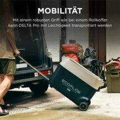 EF ECOFLOW DELTA Pro Smart Zusatzakku, 3.600 Wh Kapazität, DELTA Pro Erweiterbar Auf Bis Zu 10,8 kWh, Zusatzakku Für Notstromversorgung Für Ihr Zuhause, Notfälle, Wohnmobil, Stromnetzunabhängig -Deutschland Stromerzeuger & Zubehör Verkaufs-Shop 68089049 3