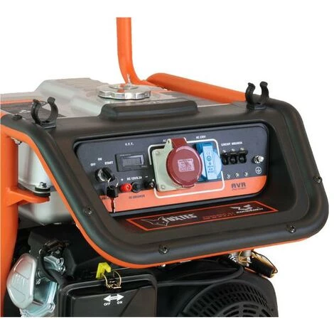 FUXTEC Stromerzeuger FX-SG7500B Mit 380V Anschluss Und Elektrostarter 4 FUXTEC Stromerzeuger FX-SG7500B Mit 380V Anschluss Und Elektrostarter – Bild 2